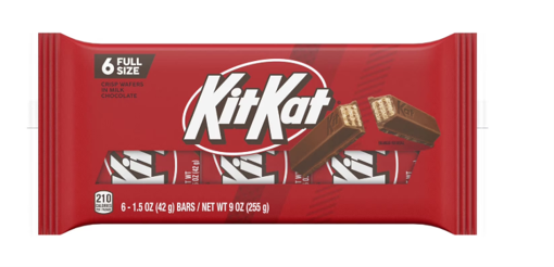 (image for) KitKat Crips Wafers Milk Choc 6/1.5oz